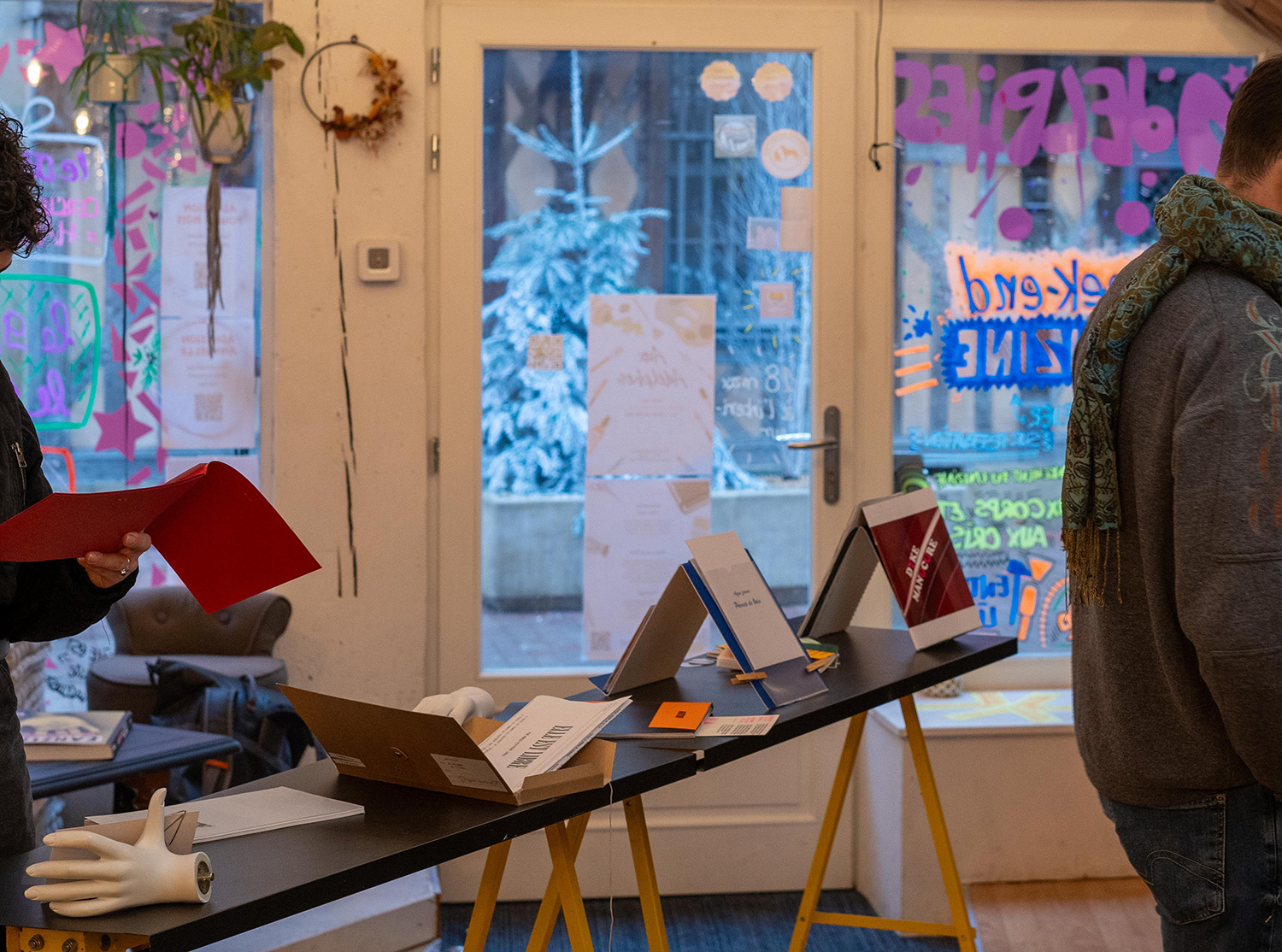 La biblioth&egrave;que, c'est nous !