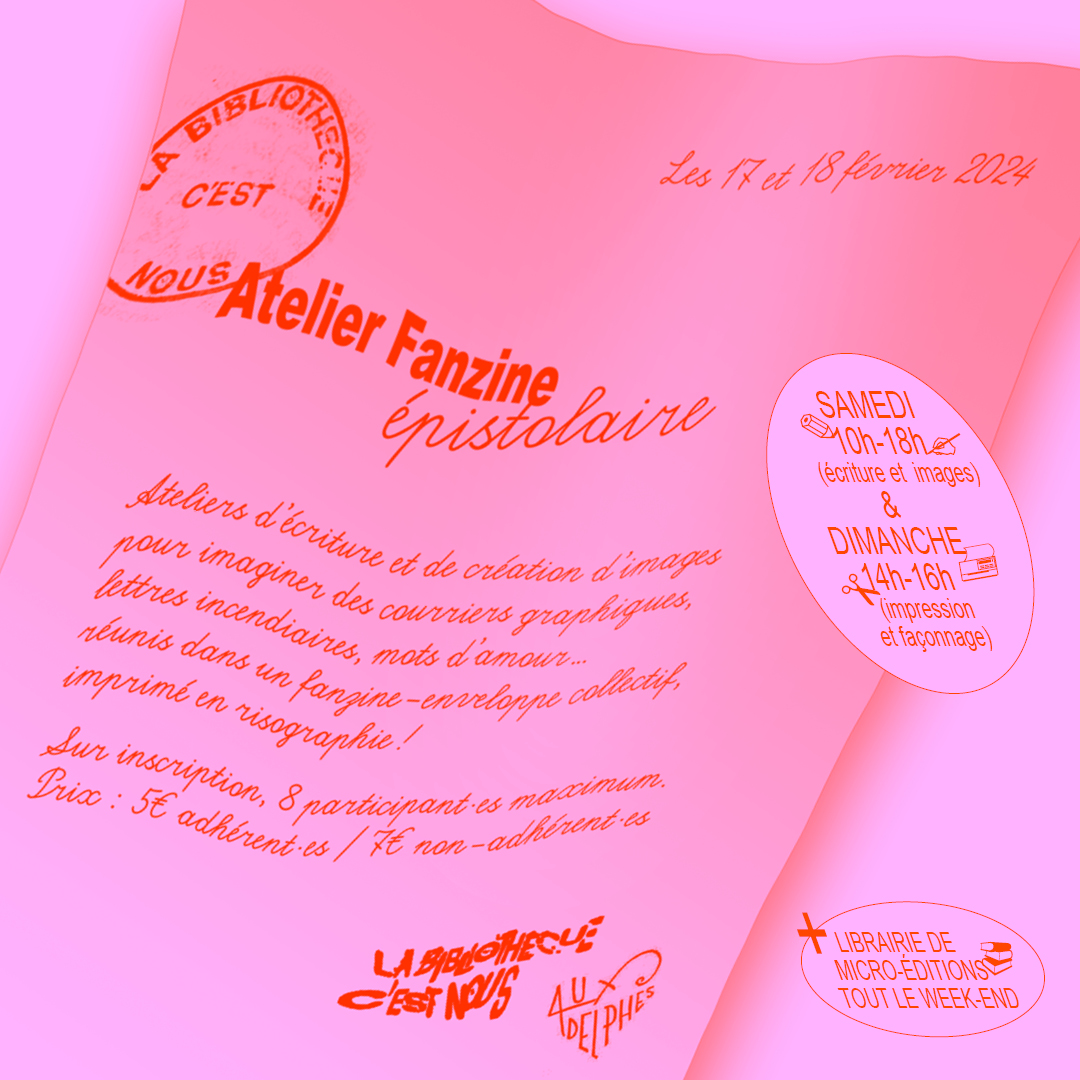 La biblioth&egrave;que, c'est nous !